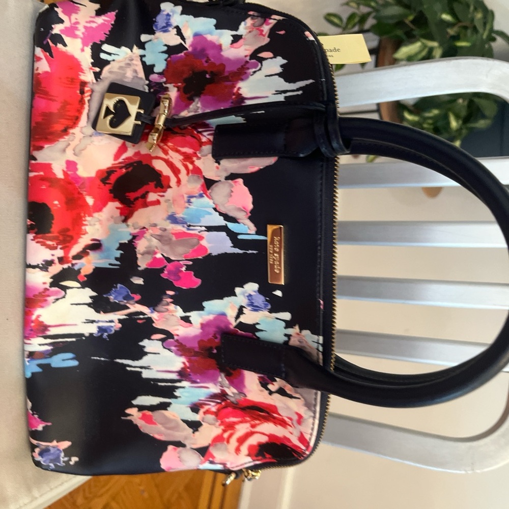 Kate Spade Multicolor Floral Satchel